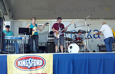  Lenexa BBQ Fest, playing with Billy Ebeling and the Late for Dinner Band